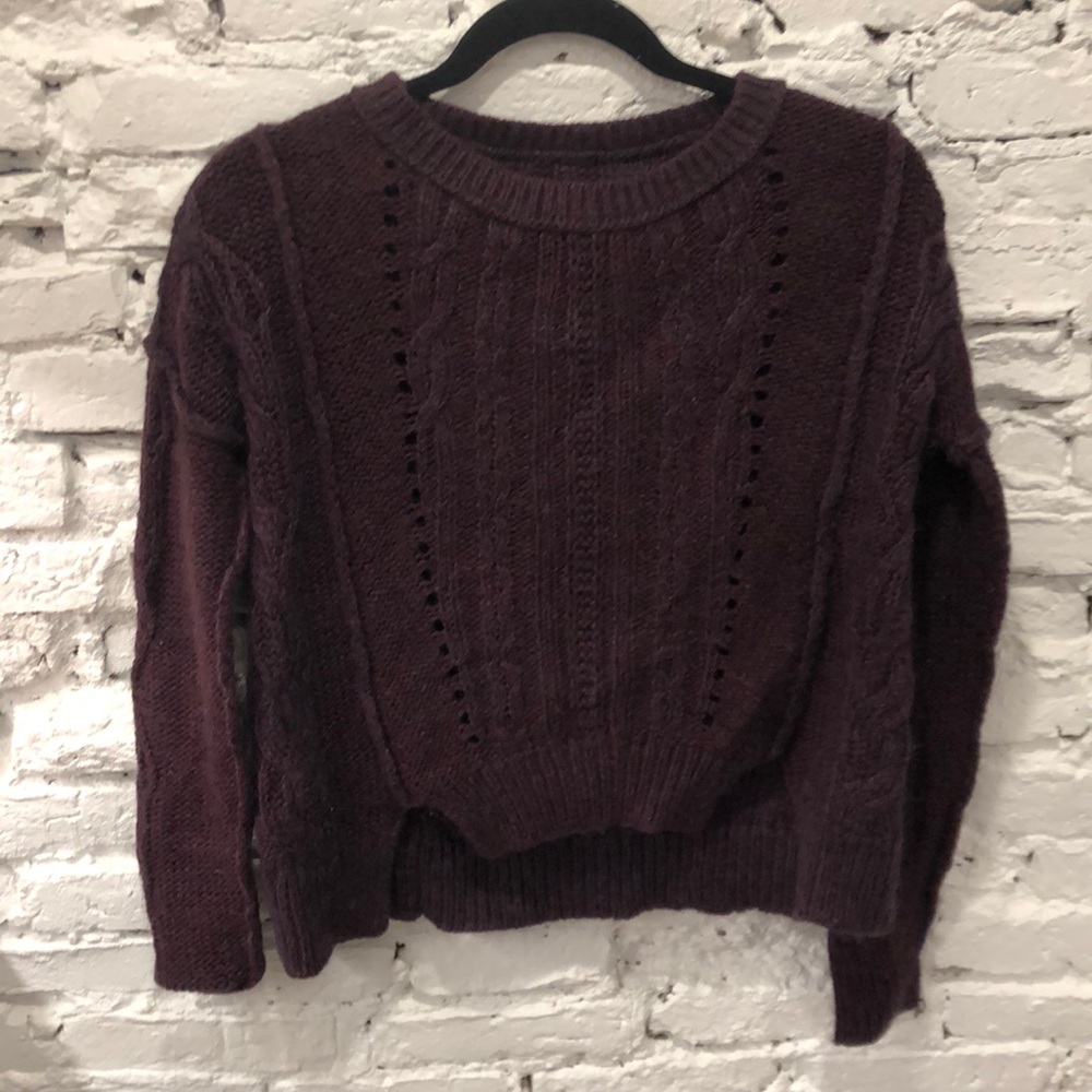 ALLSAINTS Purple sweater